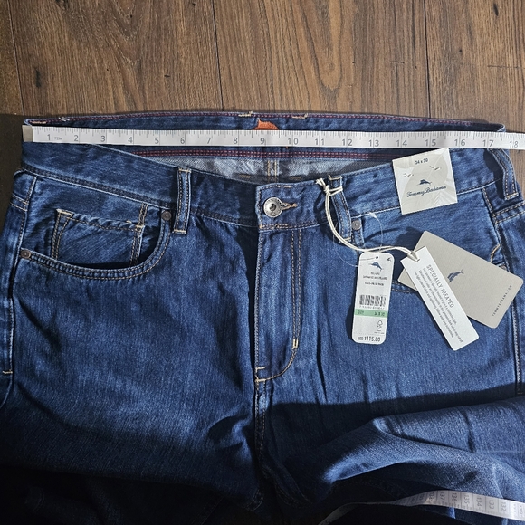 Tommy Bahama Cayman Island Relaxed Indigo Jeans Sz 34/30 - Picture 14 of 15